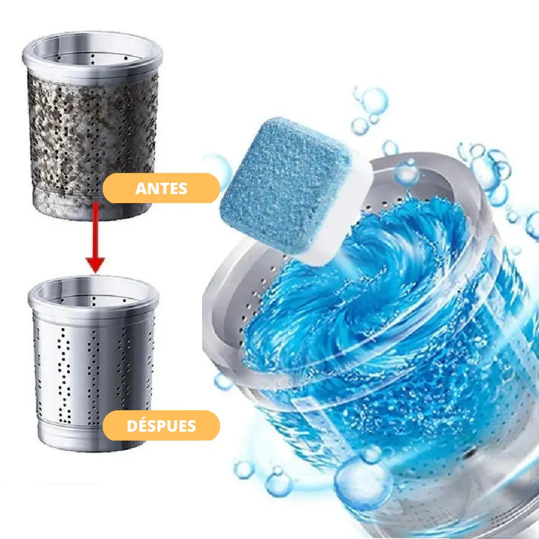 🧼 Pastillas de Limpieza Profunda para Lavadora 12 und | Envío Gratis