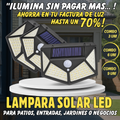 Lámpara Solar LED con sensor  | PACK 3 UNDS