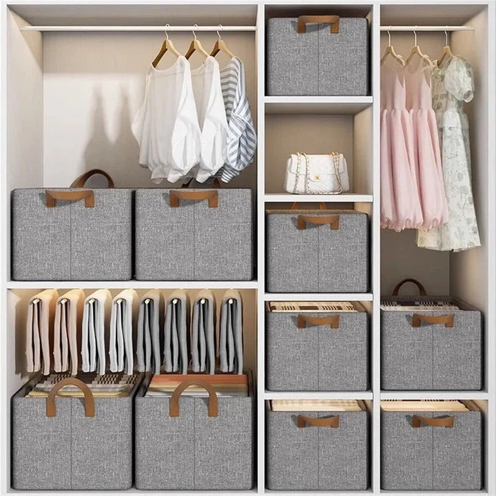 Organizador Plegable para Ropa - Premium con Varillas ¡ENVÍO GRATIS!
